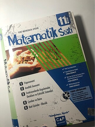 11.sınıf Çap yayınları matematik seti