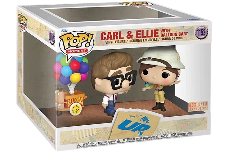 Funko Pop Moment / UP - Carl & Ellie / Yukarı bak