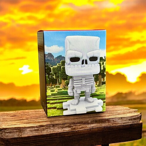 McDonald?s Minecraft İskelet - Skeleton
