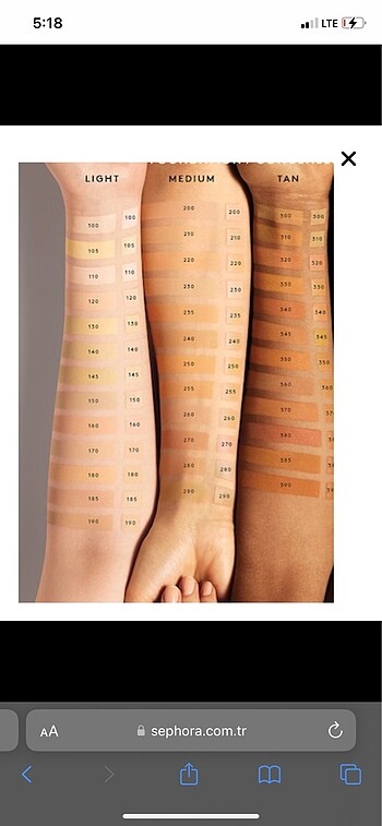 Beden Renk fenty beauty concealer