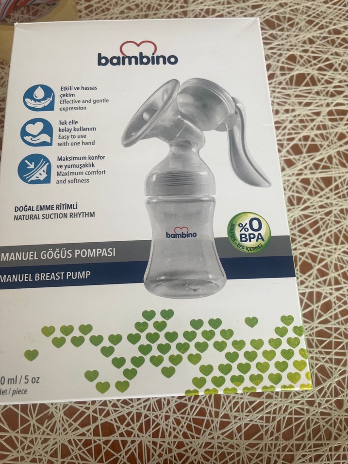 Beyaz El Tipi Göğüs Pompası - Görsel 3