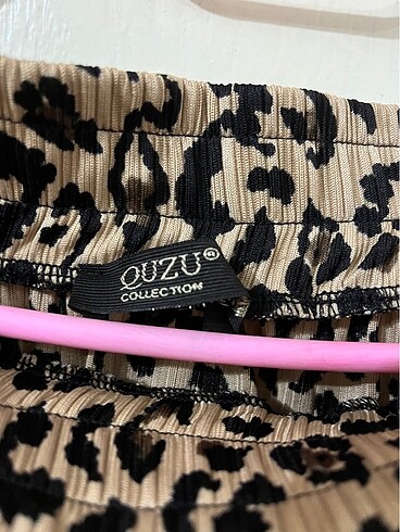 Kadın leoparlı etek - Görsel 3