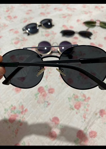 Gri Parisian Bohem Güneş Gözlüğü - Görsel 2