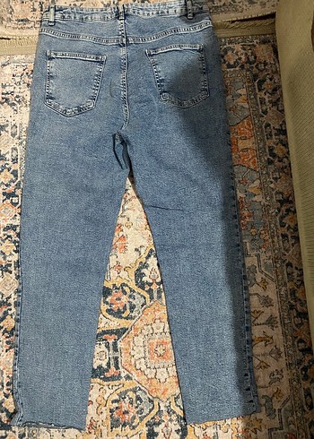 Defacto Kadın Mavi Regular Fit Kot Pantolon 40