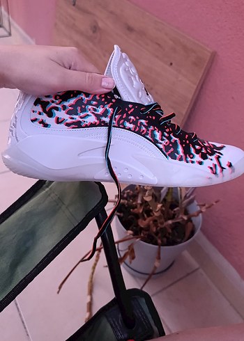 44 Beden Nike Renkli Basketbol Ayakkabısı Zoom 13