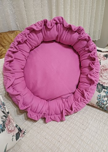 Renkli Leopar Desenli kedi ve kopek Uyku Minderi - Görsel 4