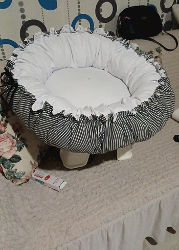 Renkli Leopar Desenli kedi ve kopek Uyku Minderi - Görsel 20