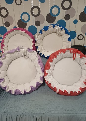 Renkli Leopar Desenli kedi ve kopek Uyku Minderi - Görsel 15