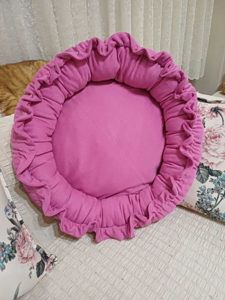 Renkli Leopar Desenli kedi ve kopek Uyku Minderi - Görsel 4