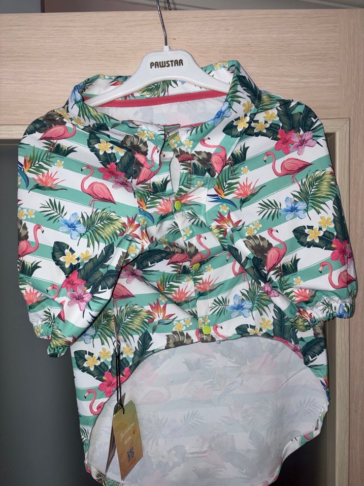 Pawstar Hawai Köpek Gömleği 4XL Beden - Görsel 3