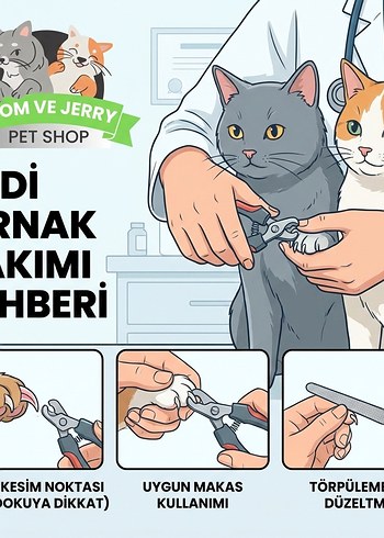 Kedi Köpek Tırnak Makası - Görsel 2
