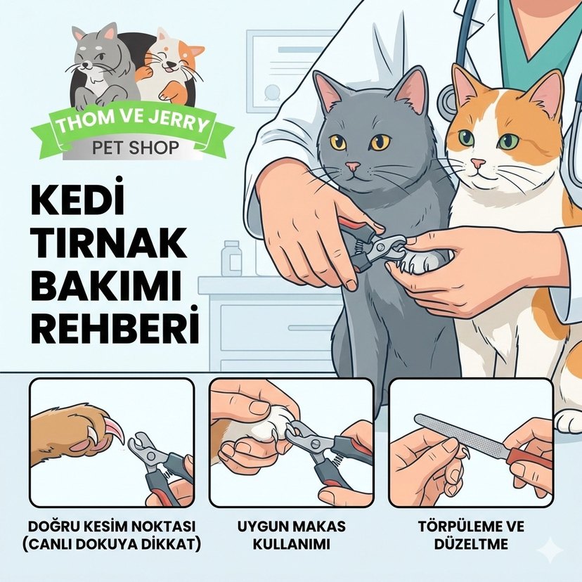 Kedi Köpek Tırnak Makası - Görsel 2