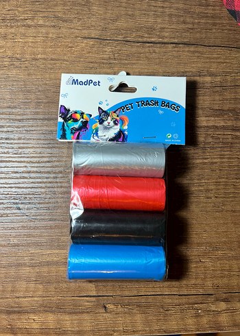 MadPet Çok Renkli Köpek Atık Poşetleri