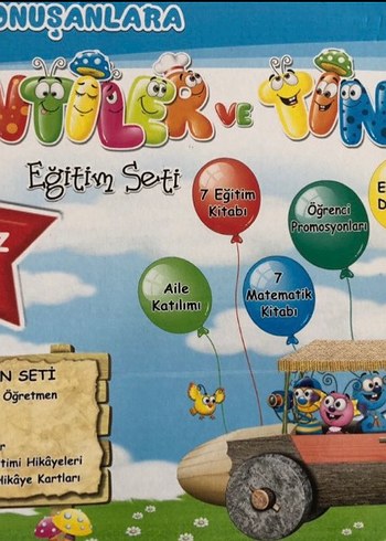 Miniler Ve Tinti Renkli Matematik Eğitim Seti