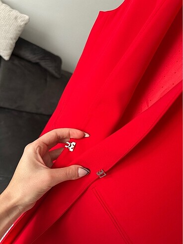 38 Beden Uzun blazer yelek