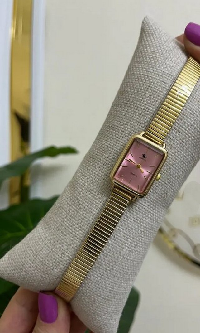 Gri Kemerli Kadın Kol Saati - Görsel 5