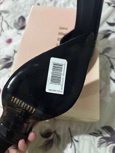 35 Beden Siyah stiletto ayakkabı