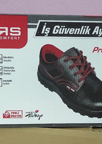 Çelik Burunlu Siyah İş Güvenlik Ayakkabısı - Görsel 5