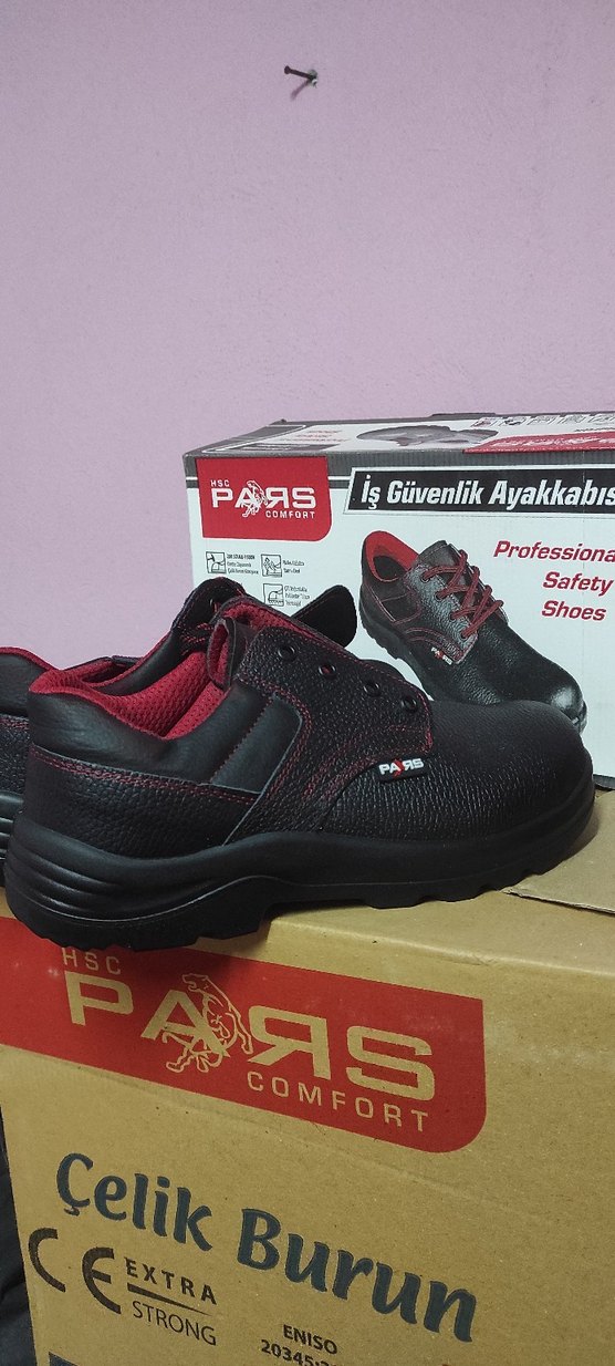 Çelik Burunlu Siyah İş Güvenlik Ayakkabısı - Görsel 3