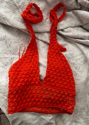 Turuncu Crop Top