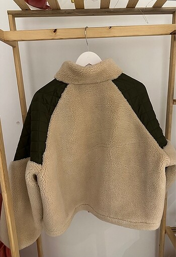 Pull and Bear pull&bear tüylü mont