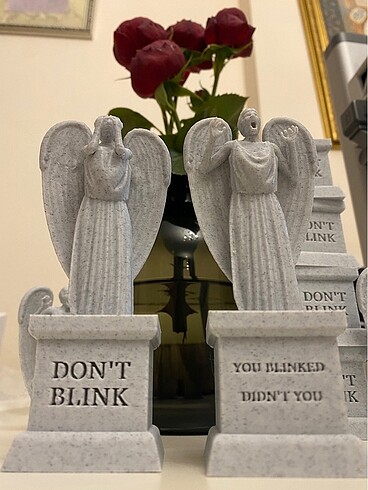 doctor who weeping angels figürleri - Görsel 2