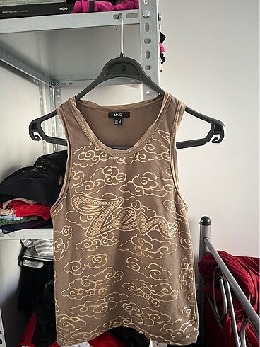 Mango Y2K American vintage crop/bluz