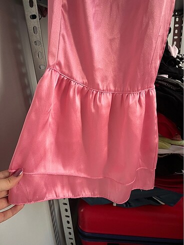 m Beden Y2K Amerikan vintage saten pantolon