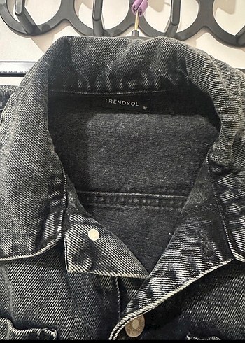 Gri Denim Kadın Tulum - Görsel 4