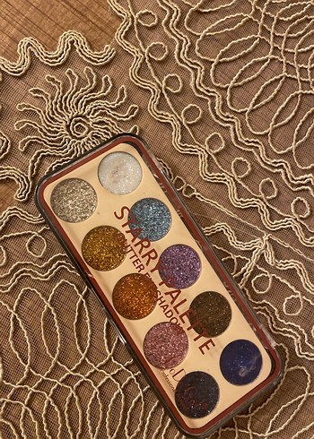 Renkli Parlak Göz Farı glitter - Görsel 3