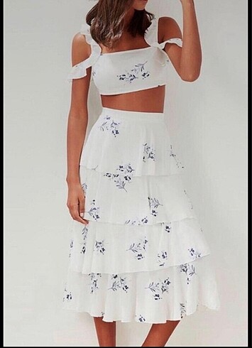 Crop etek takım