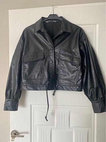 Zara Deri crop ceket