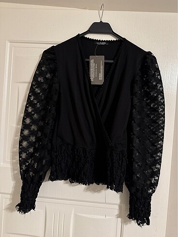 s Beden Vintage dantelli bluz