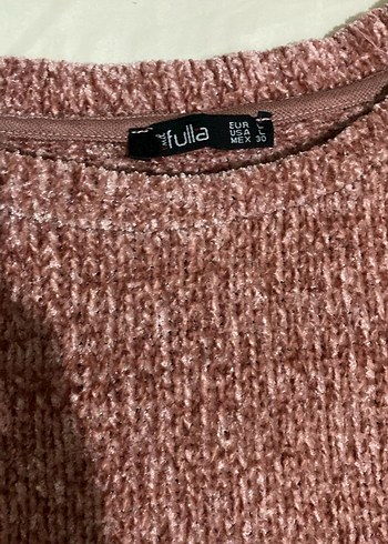 Pembe Triko Kadın Kazak - Görsel 2