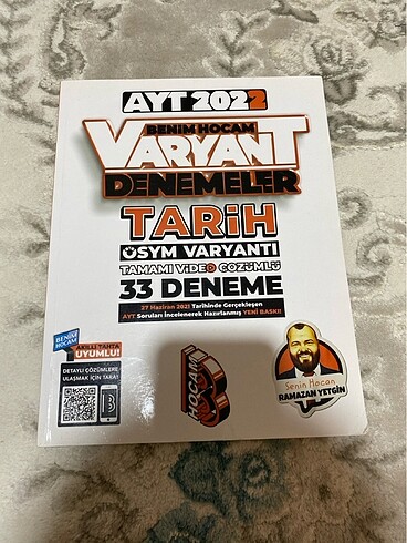 Ayt tarih denemesi benim hocam yayınları