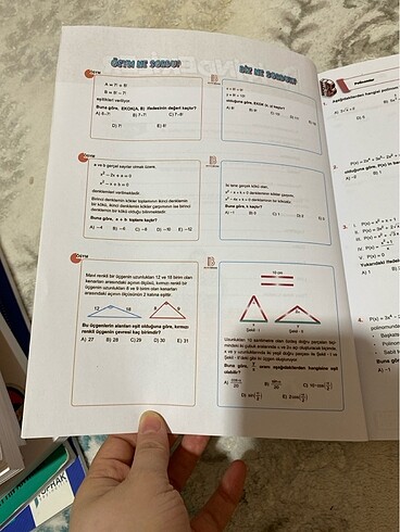  Beden Ayt matematik 2023 soru bankası benim hocam