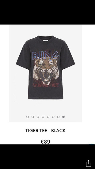 Anine Bing Tiger Tshirt