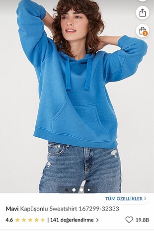 Mavi marka sweatshirt