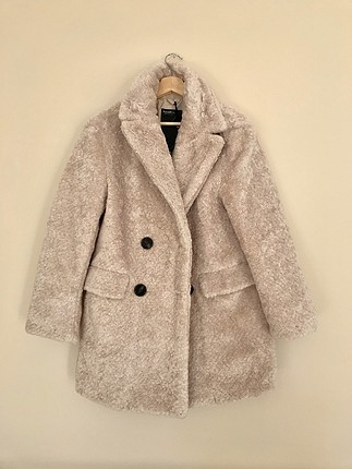 Pull & Bear Teddy Coat / Suni Kürk Palto