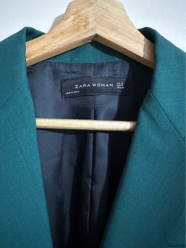 s Beden Yeşil Zara Ceket Blazer