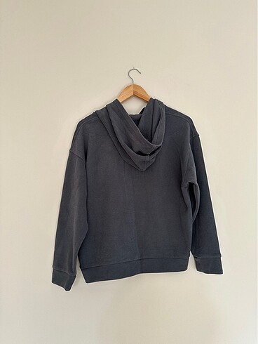 s Beden gri Renk My Best Friends G-L Sweatshirt Kapşonlu