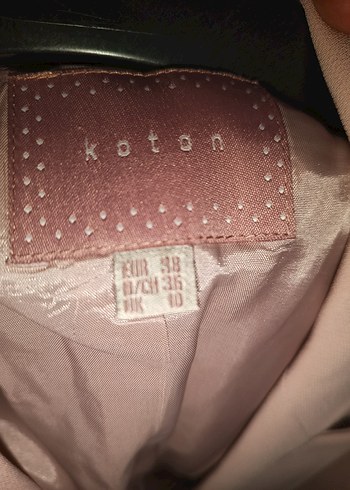 pembe  Kadın Ofis Blazeri Düğmeli - Görsel 4