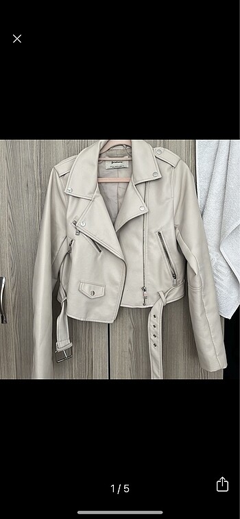 Stradivarius bej deri cekey