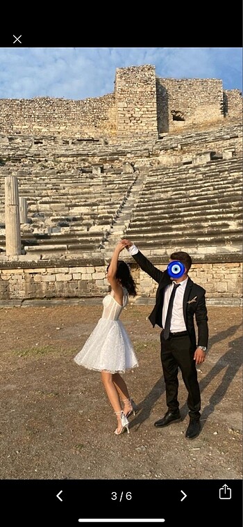 xs Beden Abiye elbise
