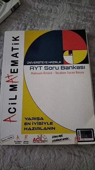 (Rezerve)Acil ayt tyt matematik soru bankası