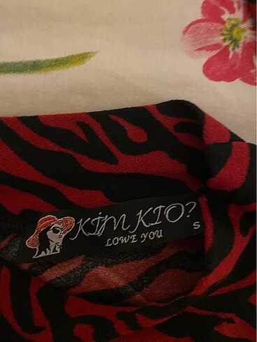 Bershka Zebra desenli crop
