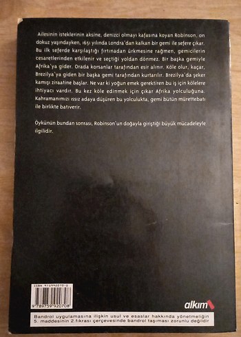 Robinson Crusoe - Daniel Defoe - Görsel 2