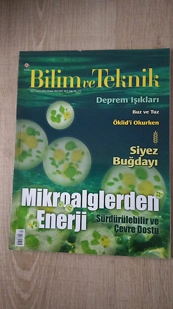  Bilim ve teknik dergileri