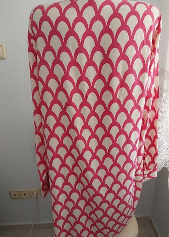 xl Beden pembe Renk Uzun Kollu Pembe Uzun Tunik,gömlek elbise