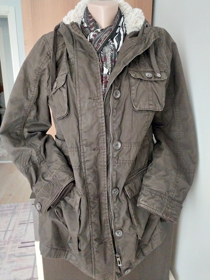 CECIL Almanya üretim kalın pamuklu mont - Görsel 2